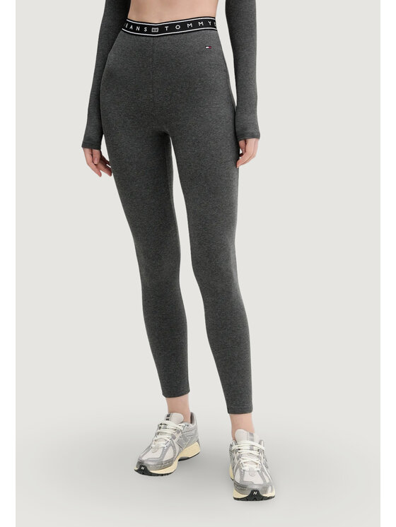 Tommy Jeans Tommy Jeans Leggings DW0DW22554 Grigio Casual Fit