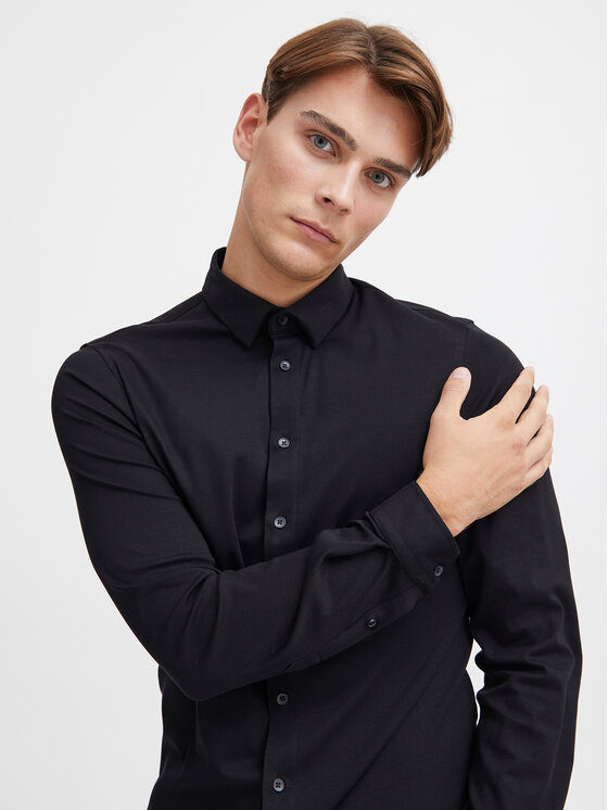Casual Friday Casual Friday Srajca 20504841 Črna Slim Fit