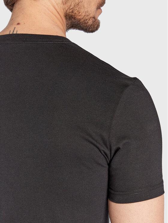 Calvin Klein Jeans Calvin Klein Jeans T-krekls Monogram J30J322466 Melns Regular Fit