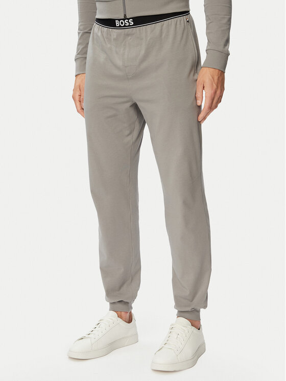 BOSS BOSS Trening 365 Long Set 50566976 Gri Regular Fit