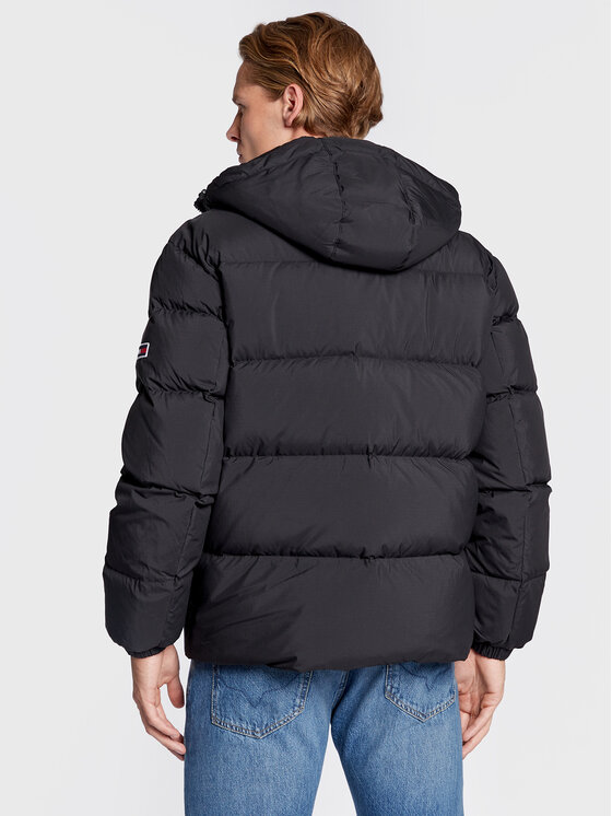 Tommy Jeans Tommy Jeans Winterjacke Essential DM0DM15447 Schwarz Regular Fit