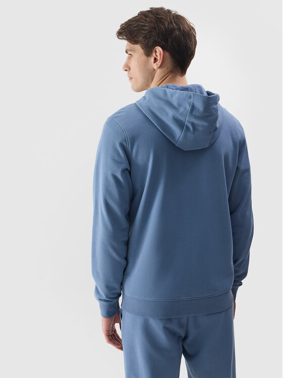 4F 4F Felpa 4FWSS24TSWSM0951 Blu Regular Fit