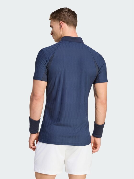 adidas adidas Koszulka techniczna 158846 Niebieski jasny Slim Fit