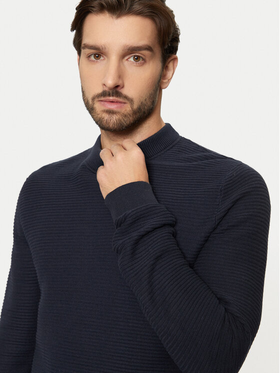 Selected Homme Selected Homme Pullover Tion 16095640 Dunkelblau Regular Fit