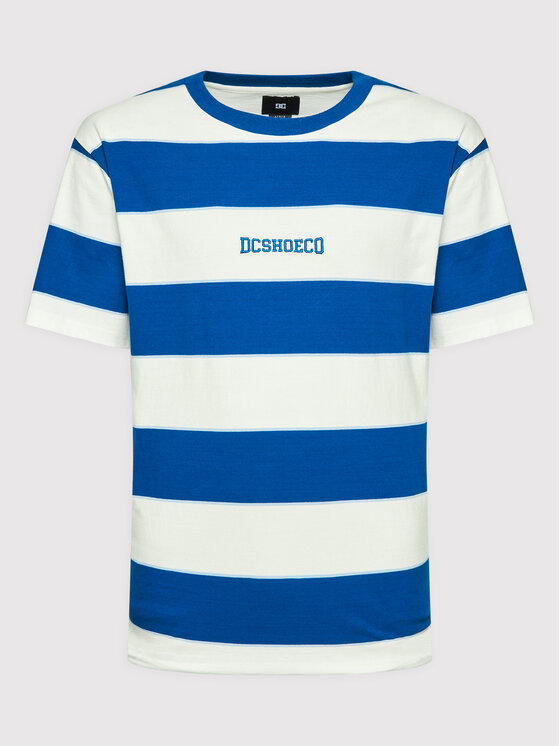 DC DC T-shirt Knox ADYKT03199 Plava Regular Fit