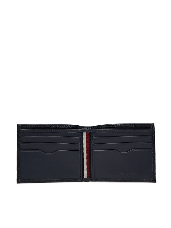 Tommy Hilfiger Tommy Hilfiger Große Herren Geldbörse Th Central Mini Cc Wallet AM0AM11854 Dunkelblau