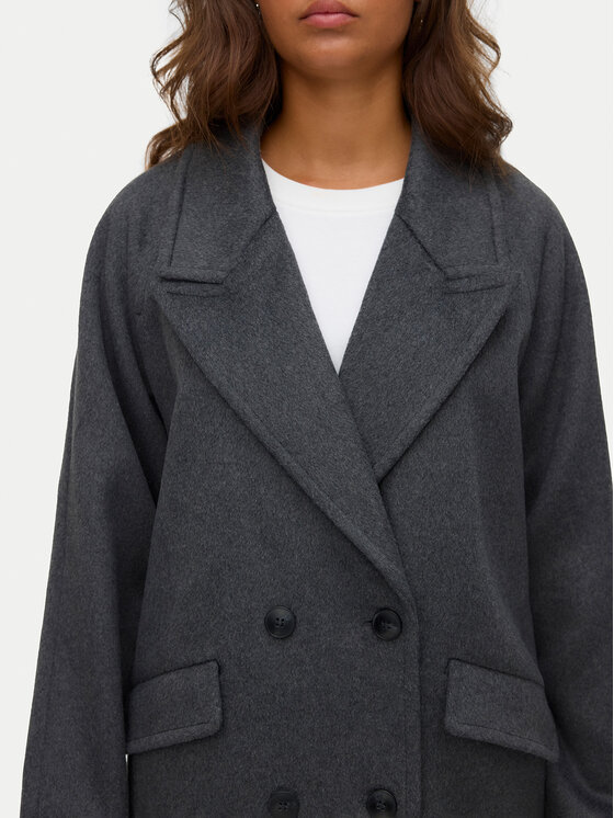 Vero Moda Vero Moda Vuneni kaput Harper 10320446 Siva Regular Fit