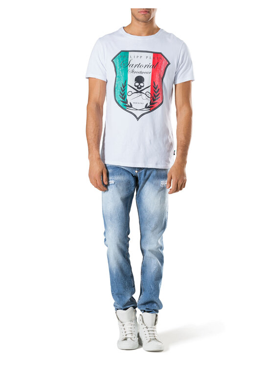 PHILIPP PLEIN PHILIPP PLEIN Jeans 30758 Blu Straight Fit