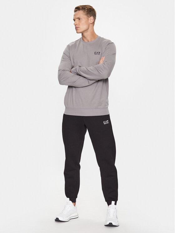 EA7 Emporio Armani EA7 Emporio Armani Pulóver 8NPM52 PJ05Z 1920 Szürke Regular Fit