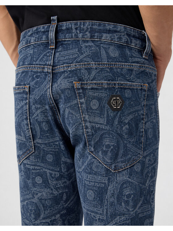PHILIPP PLEIN PHILIPP PLEIN Jeansy 31232 Modrá Skinny Fit