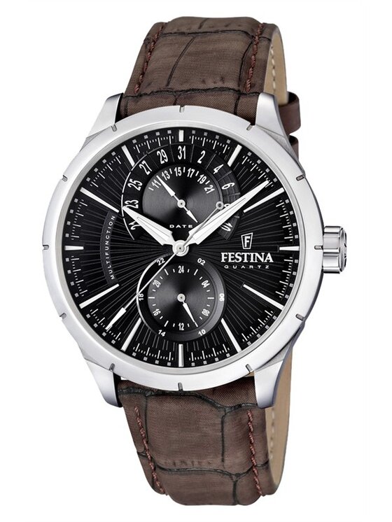 Festina Festina Zegarek F16573/4 Brązowy