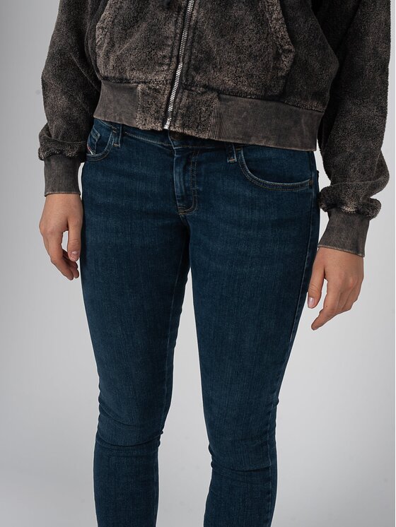 Diesel Diesel Jeansy 00SGSQ069TR Niebieski Skinny Fit