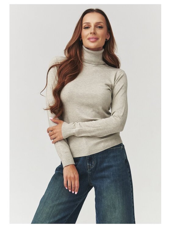 Makadamia Makadamia Golf C11 Beżowy Tailored Fit