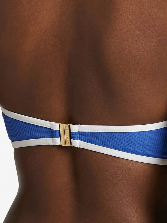 Seafolly Seafolly Bikini partea de sus Beach Bound 31283-072 Albastru