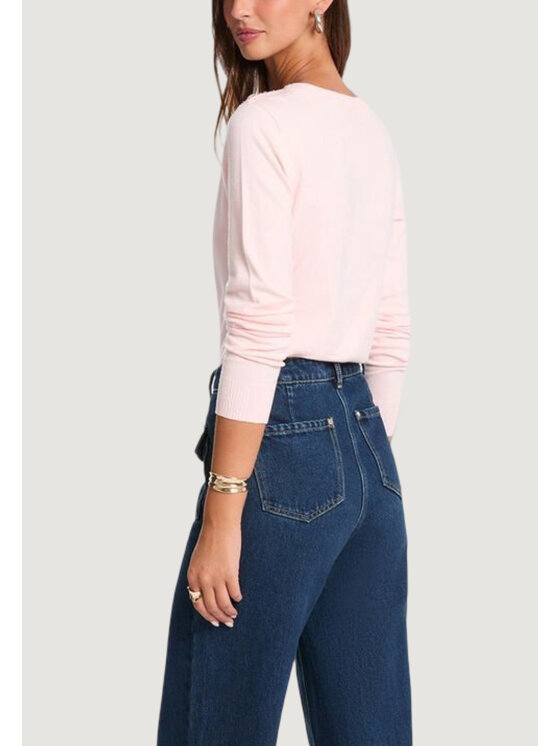 Morgan De Toi Morgan De Toi Maglione 251-MKISS Rosa Casual Fit
