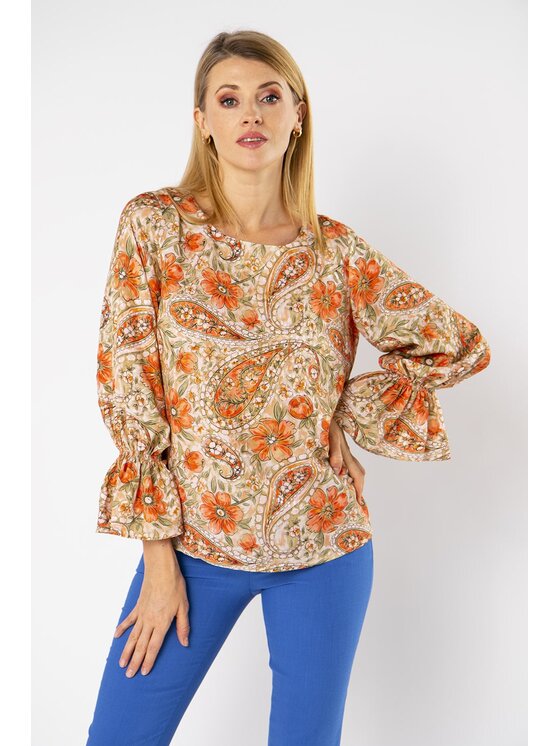 QUIOSQUE QUIOSQUE Halenka 22-TK-200 Barevná Regular Fit