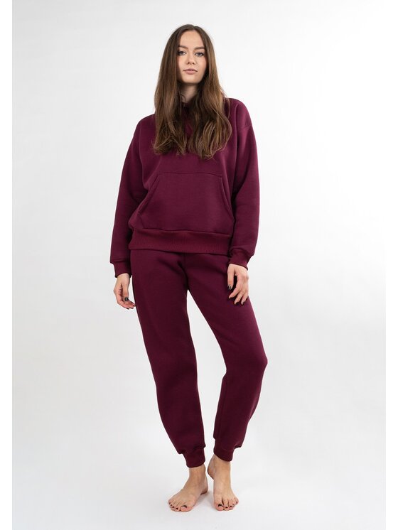 DKaren Sport DKaren Sport Dres KRandi Bordowy Classic Fit