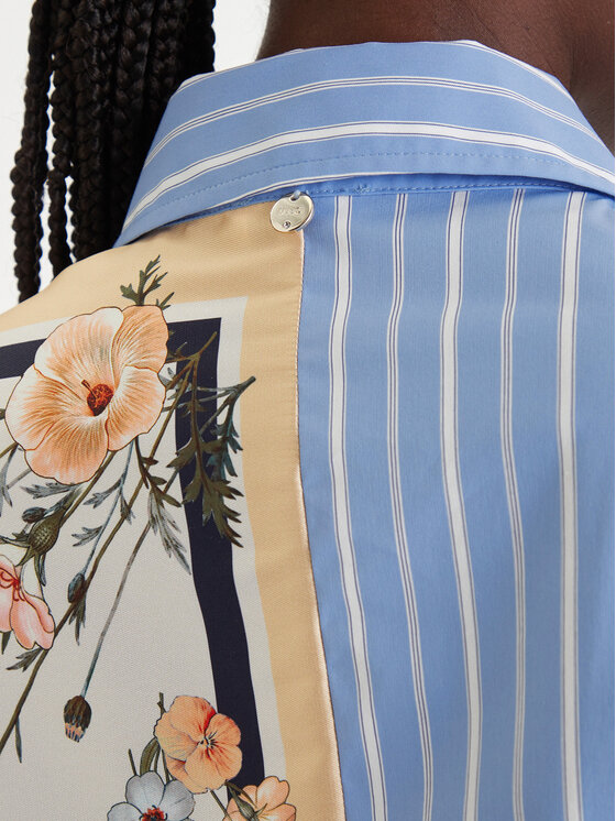 Liu Jo Liu Jo Camicia WA6383 T2555 Blu Regular Fit