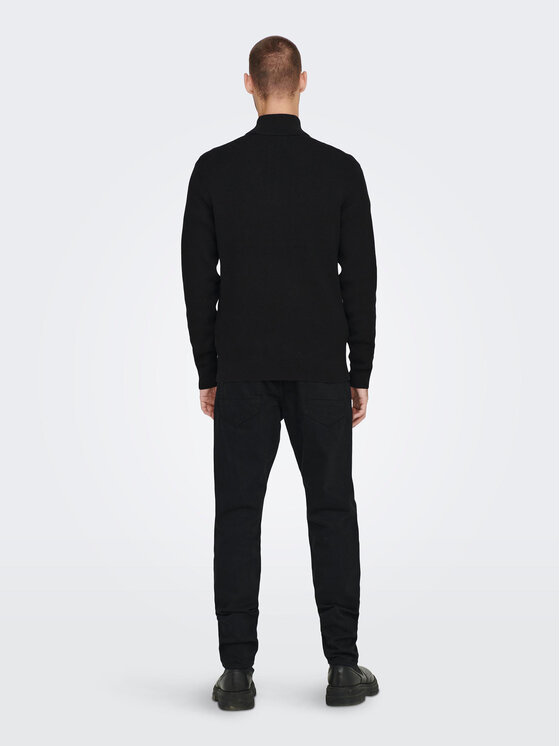 Only & Sons Only & Sons Pullover 22023210 Schwarz Regular Fit