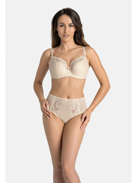 Teyli Teyli Biustonosz semi soft półusztywniany Estel Beżowy