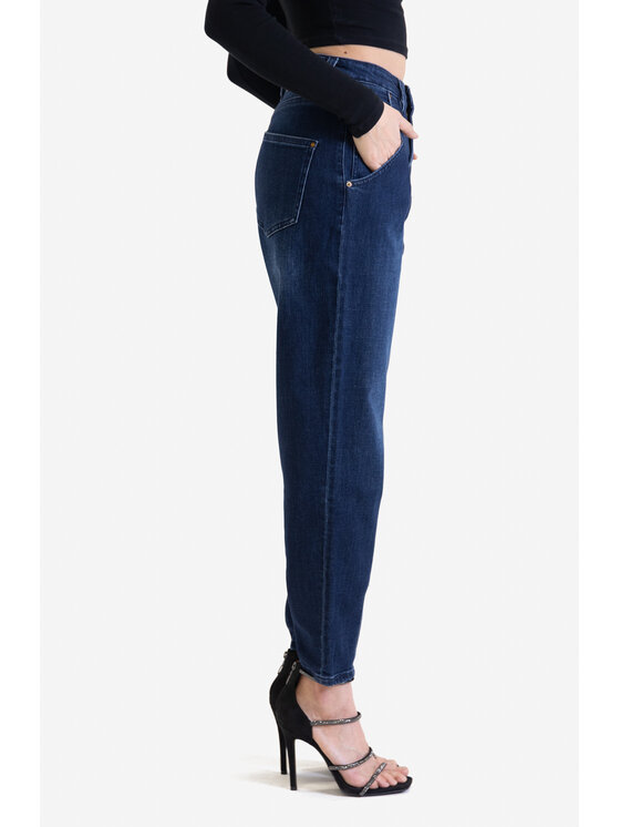 RJ Rocks Jeans RJ Rocks Jeans Jeansy Alice Granatowy Chino Fit