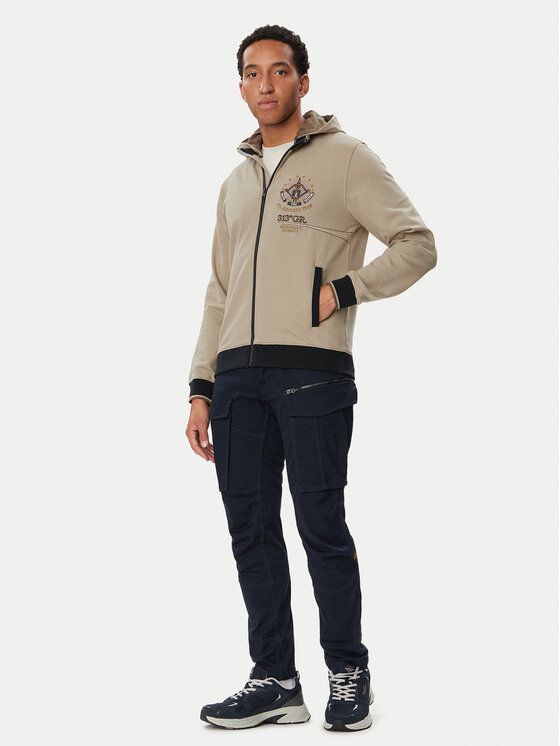 Aeronautica Militare Aeronautica Militare Bluza 262FE2131UF00662 Beżowy Regular Fit