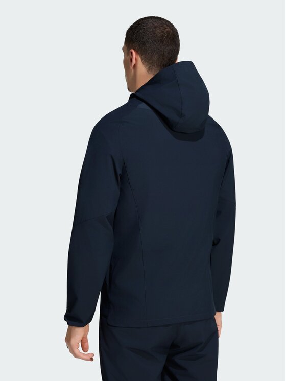 adidas adidas Wiatrówka 171597 Niebieski jasny Slim Fit