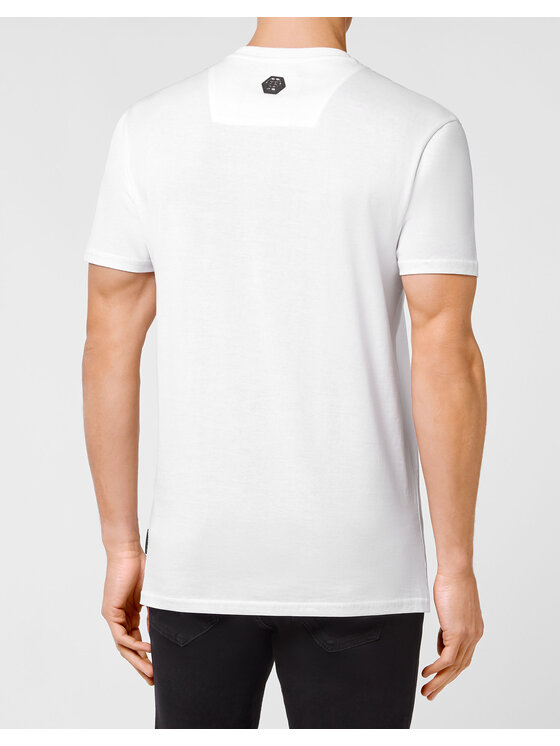 PHILIPP PLEIN PHILIPP PLEIN T-shirt 393 Bianco Regular Fit