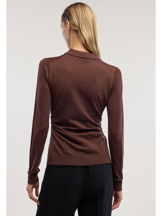 Trussardi Trussardi Sweter M0386001287N077 Brązowy Regular Fit