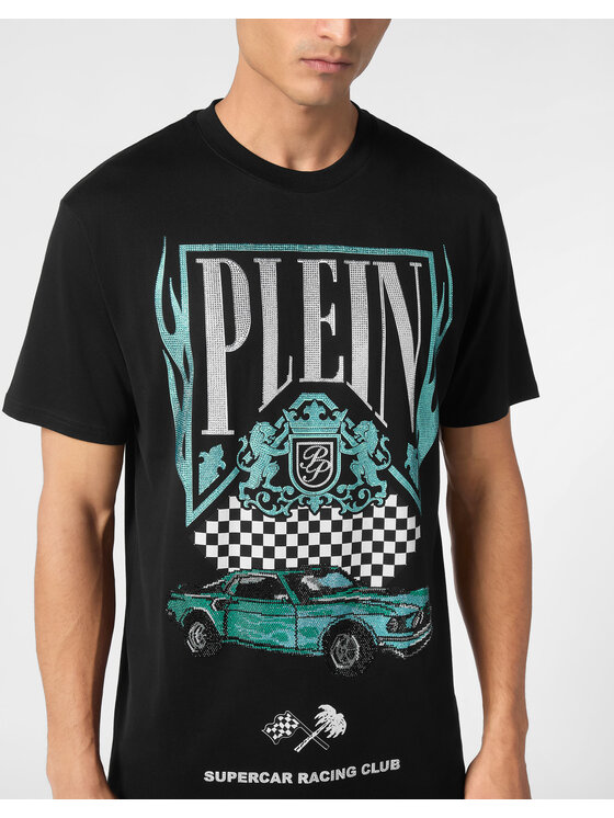 PHILIPP PLEIN PHILIPP PLEIN T-Shirt 21091 Czarny Regular Fit