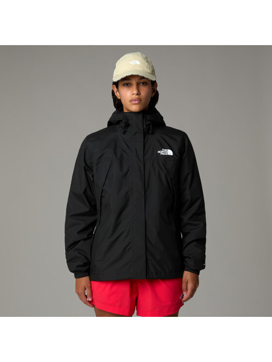 The North Face The North Face Kurtka przeciwdeszczowa Antora Rain Czarny Regular Fit