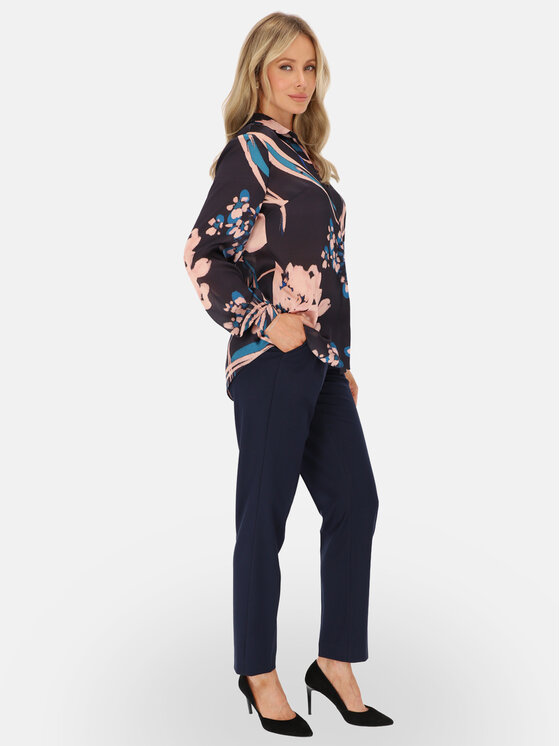 L’AF L’AF Koszula Kaila Granatowy Regular Fit