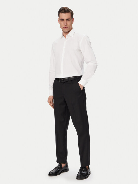 HUGO HUGO Košeľa Koey 50561154 Biela Slim Fit
