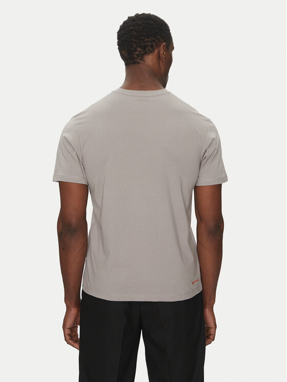 Save The Duck Save The Duck T-Shirt DT1194M BESY20 Szary Regular Fit