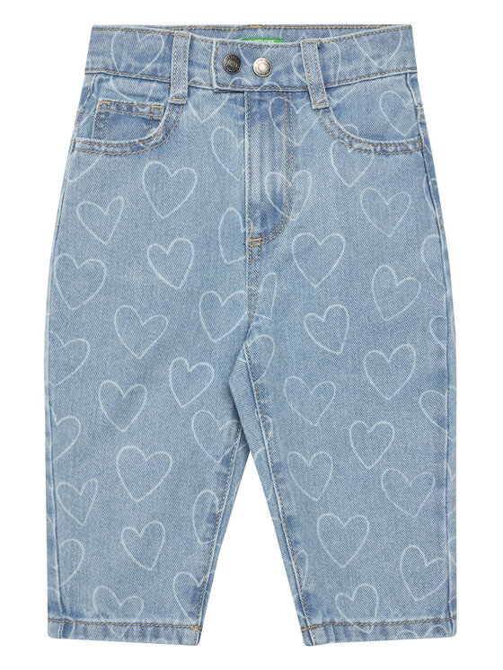 United Colors Of Benetton Jeansy 49DAGE02I Niebieski Regular Fit