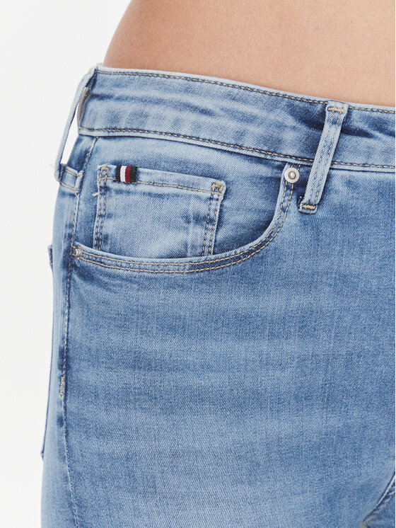 Tommy Hilfiger Tommy Hilfiger Teksad Como WW0WW38915 Sinine Skinny Fit