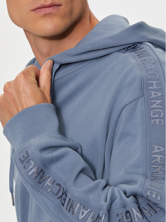 Armani Exchange Armani Exchange Felpa 6DZMLC ZJNNZ 15DU Blu Regular Fit