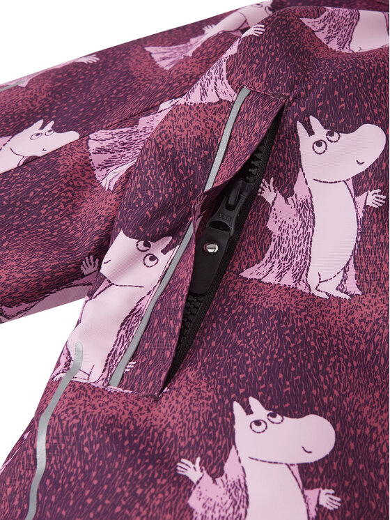 Reima Reima Zimski kombinezon Moomin Lyster 5100011D Ljubičasta Regular Fit