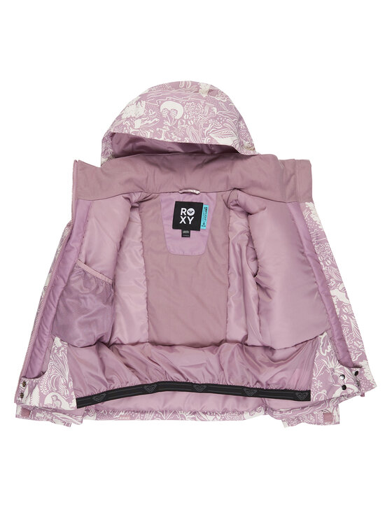 Roxy Roxy Snowboardová bunda Free Jet ERGTJ03198 Ružová Slim Fit