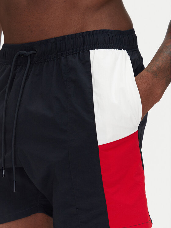 Tommy Hilfiger Tommy Hilfiger Úszónadrág UM0UM03483 Sötétkék Slim Fit