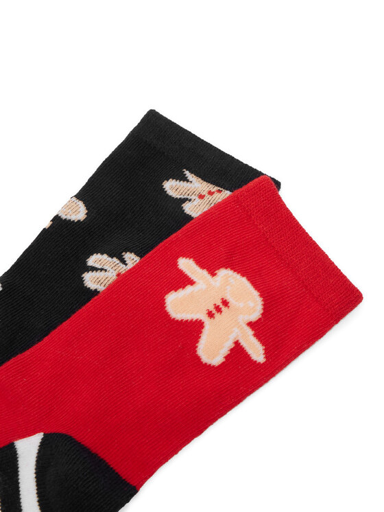 Action Boy Action Boy Довгі шкарпетки 8KB-005-AW23 (2-pack) Кольоровий