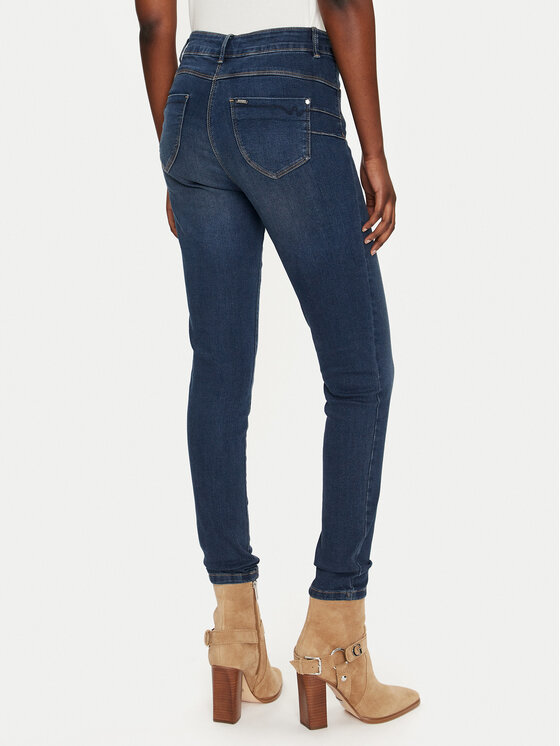 Morgan Morgan Jeans hlače 241-PARDA Mornarsko modra Slim Fit