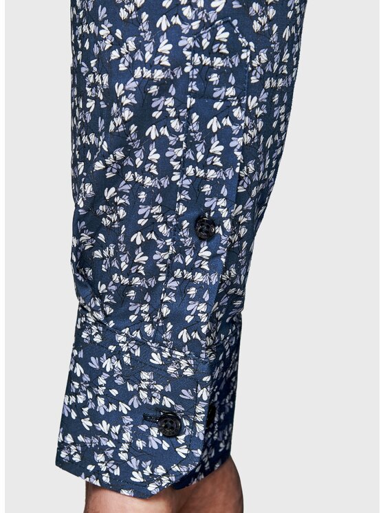 Pako Lorente Pako Lorente Koszula P26SF-1X-060 Granatowy Slim Fit