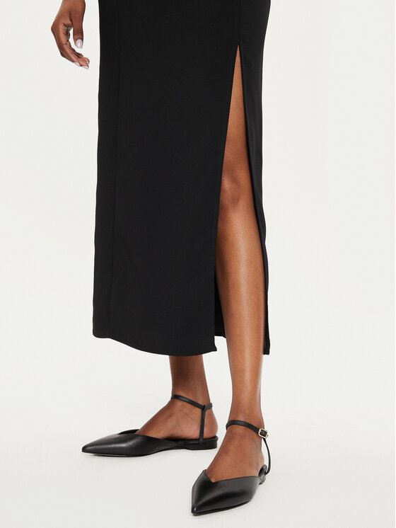 Marella Marella Vestito da giorno Patto 2423226123 Nero Regular Fit