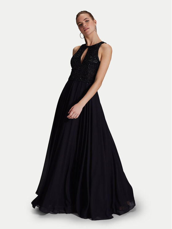 Hey Kyla Hey Kyla Večernja haljina 5AI053HK Crna Regular Fit
