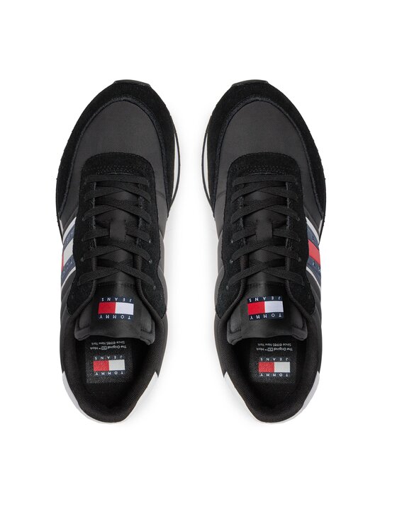 Tommy Jeans Tommy Jeans Tenisice Tjm Runner Casual Ess EM0EM01351 Crna
