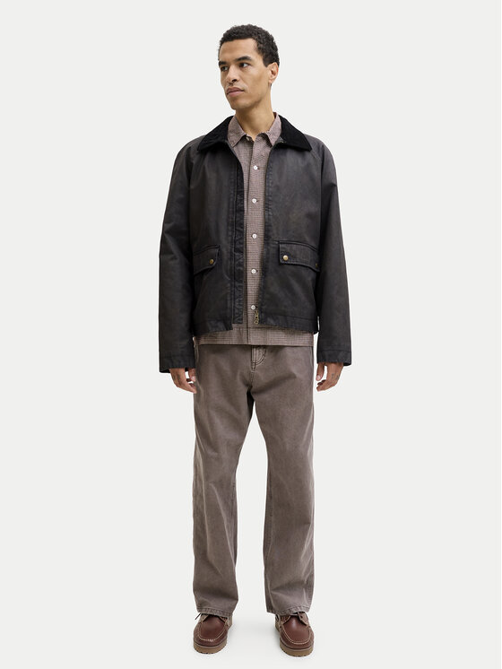 Jack & Jones Jack & Jones Auduma bikses Alex 12288528 Bēšs Baggy Fit