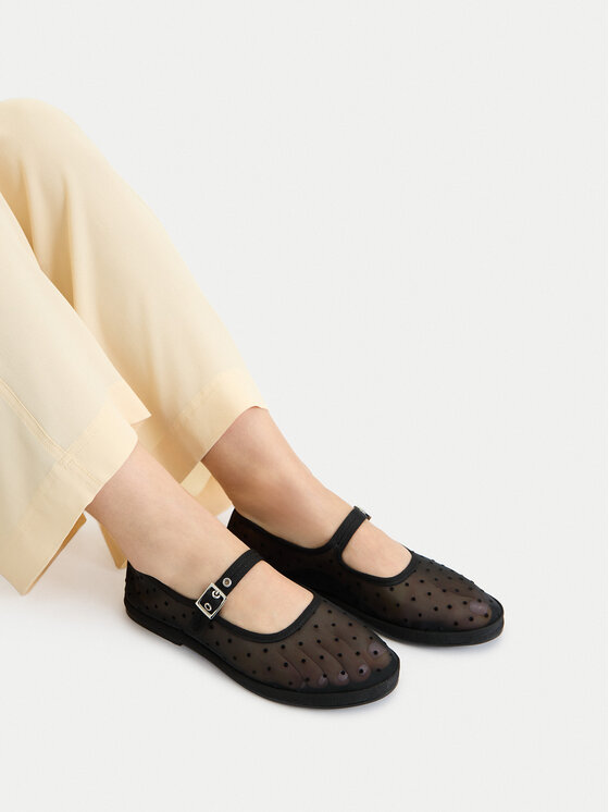 JENNY JENNY Ballerinas CEO-HY8163-1 Schwarz