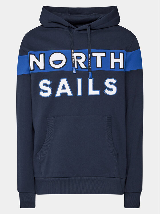 North Sails North Sails Majica dugih rukava 691250 Tamnoplava Regular Fit