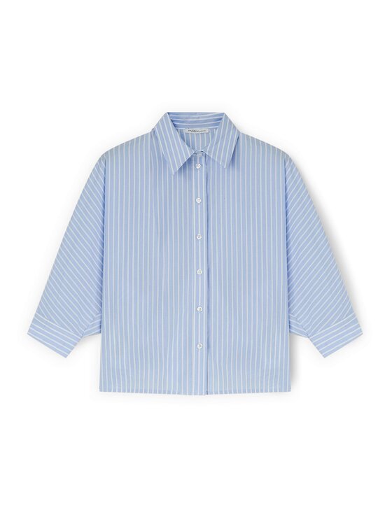 Motivi Motivi Camicia 5011W000510N0S1 Turchese Over Fit